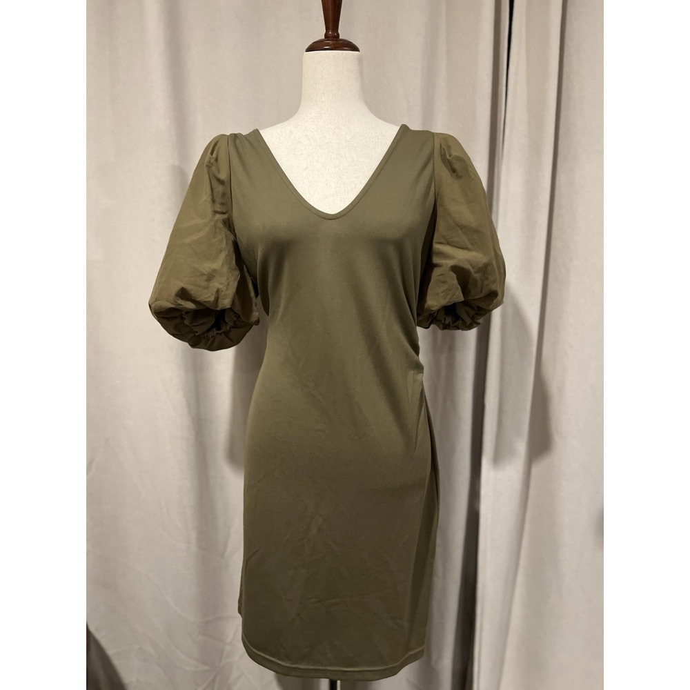 Gestuz Women's‎ Dress Small Olive Green